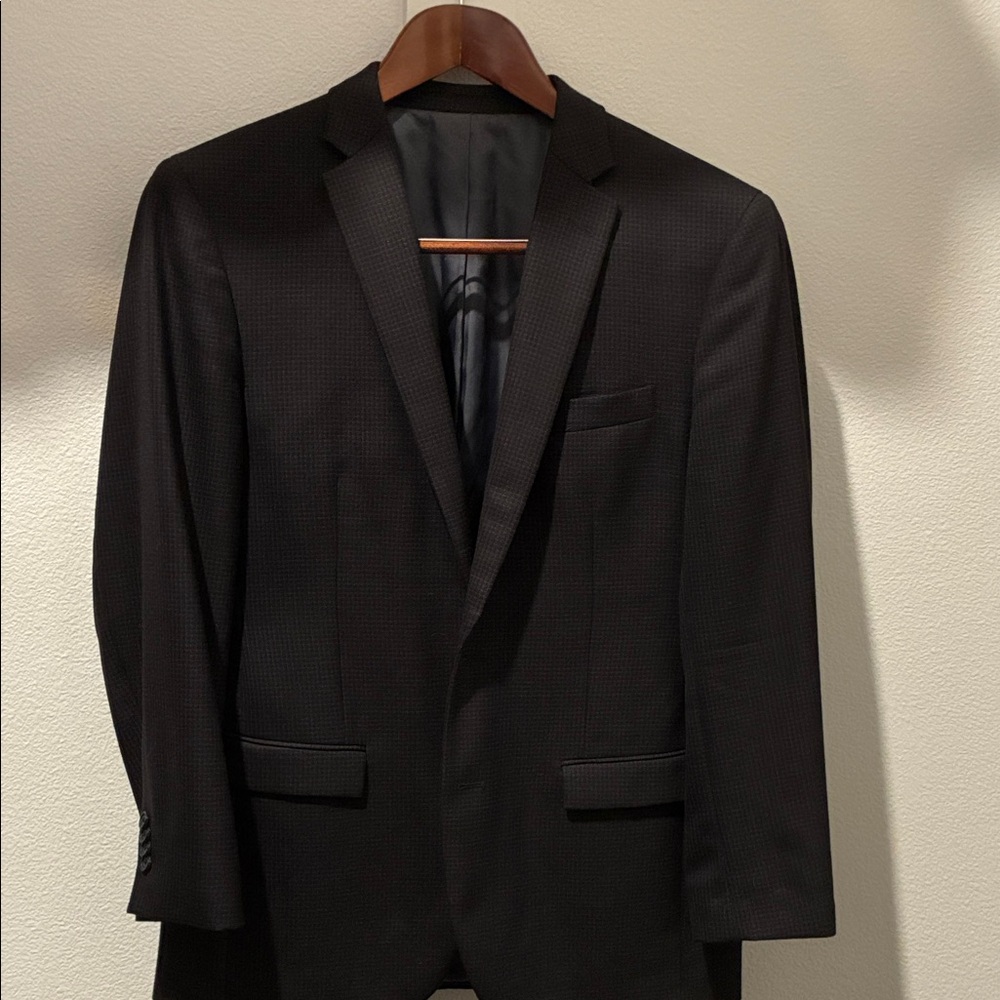 Egara Charcoal Men's Blazer